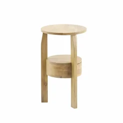 Made in Meubles Table de chevet en bois de manguier Juliet