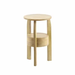 Made in Meubles Table de chevet en bois de manguier Juliet