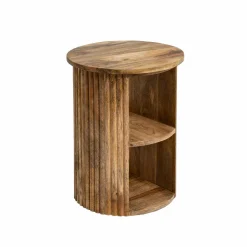 Made in Meubles Table de chevet en bois de manguier Maëva