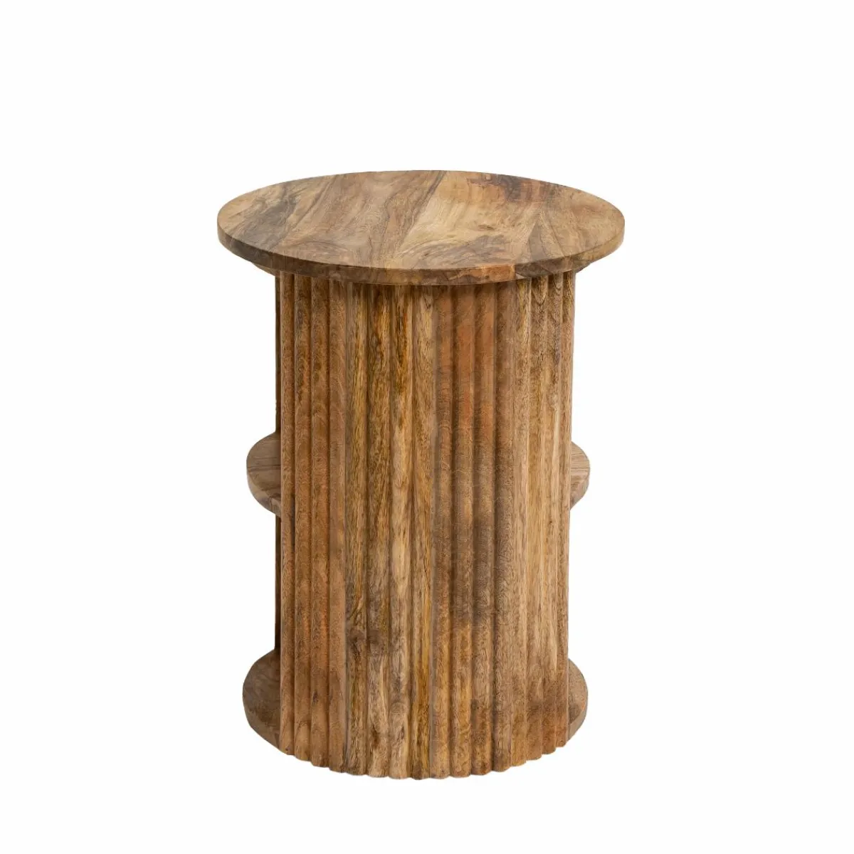 Made in Meubles Table de chevet en bois de manguier Maëva