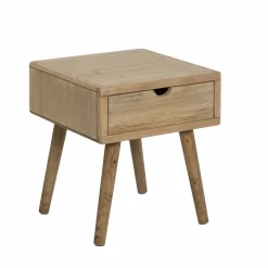 Made in Meubles Table de chevet en bois de sapin Natural