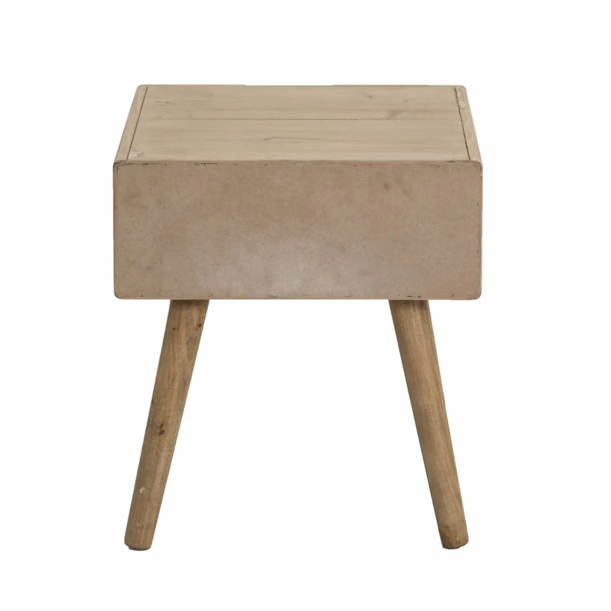 Made in Meubles Table de chevet en bois de sapin Natural