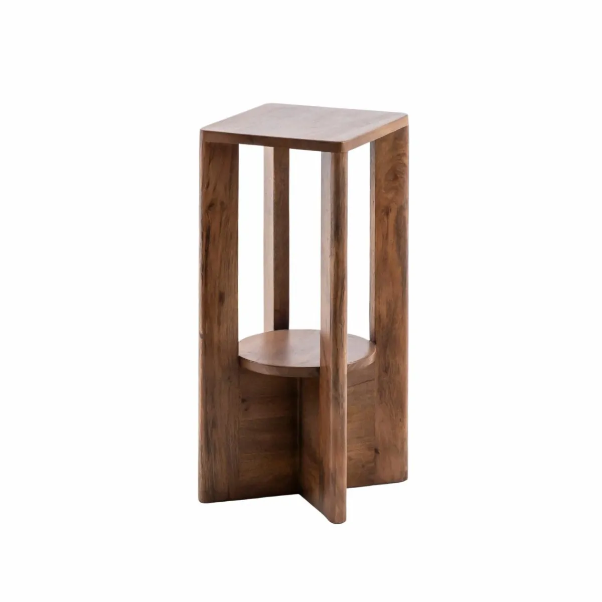 Made in Meubles Table de chevet en bois de manguier Erine