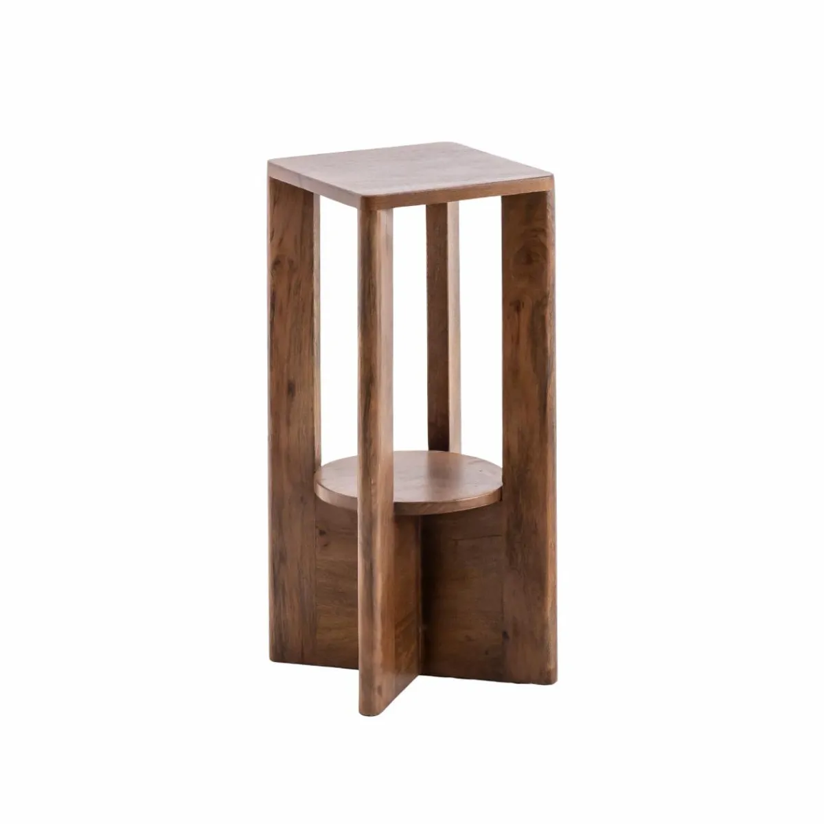 Made in Meubles Table de chevet en bois de manguier Erine