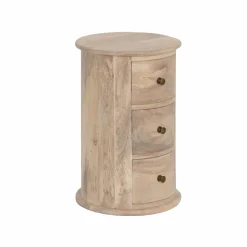 Made in Meubles Table de chevet en bois de manguier Maëva