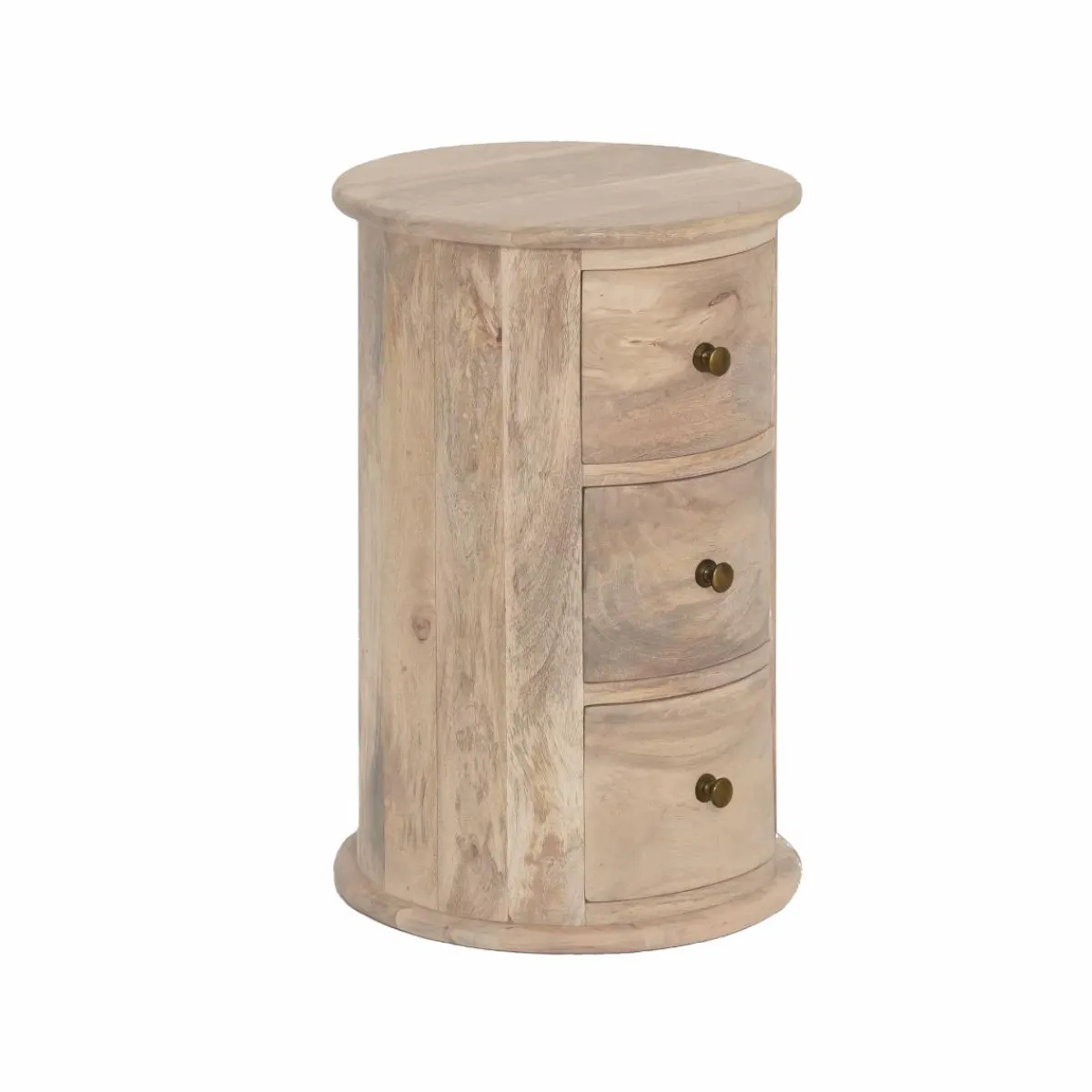 Made in Meubles Table de chevet en bois de manguier Maëva