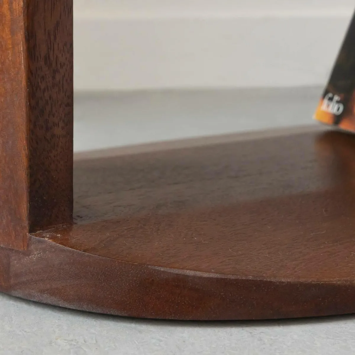Made in Meubles Table de chevet en bois de manguier Swan