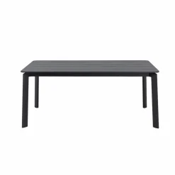 Made in Meubles Table de jardin en aluminium gris Kaïa