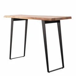 Made in Meubles Table haute en bois d'acacia Tree