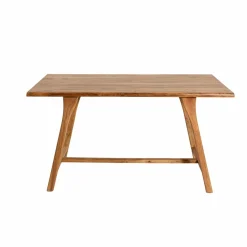 Made in Meubles Table haute en bois d'acacia Orane