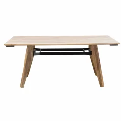 Made in Meubles Table à manger avec allonges en bois de manguier Wood