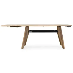 Made in Meubles Table à manger avec allonges en bois de manguier Wood