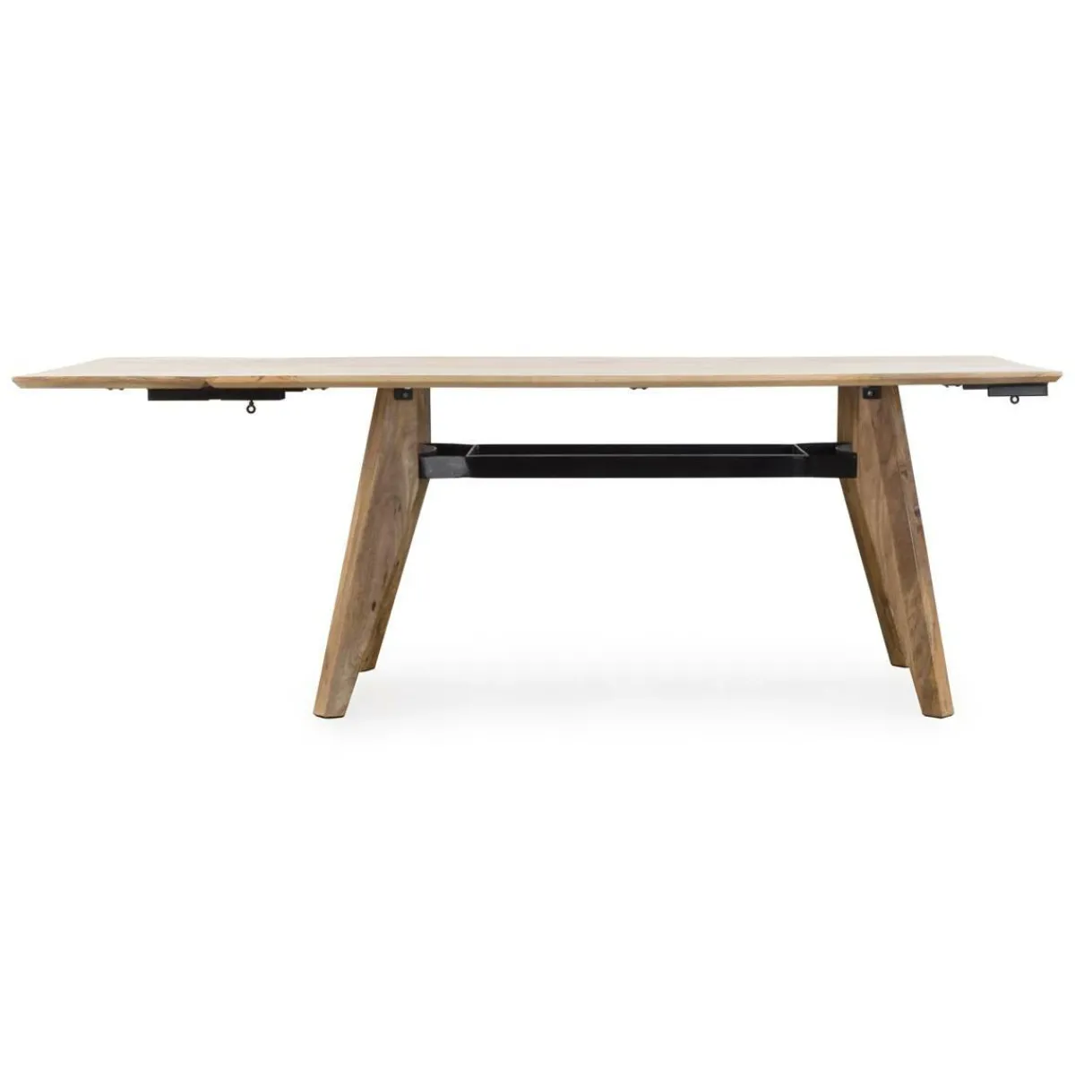 Made in Meubles Table à manger avec allonges en bois de manguier Wood