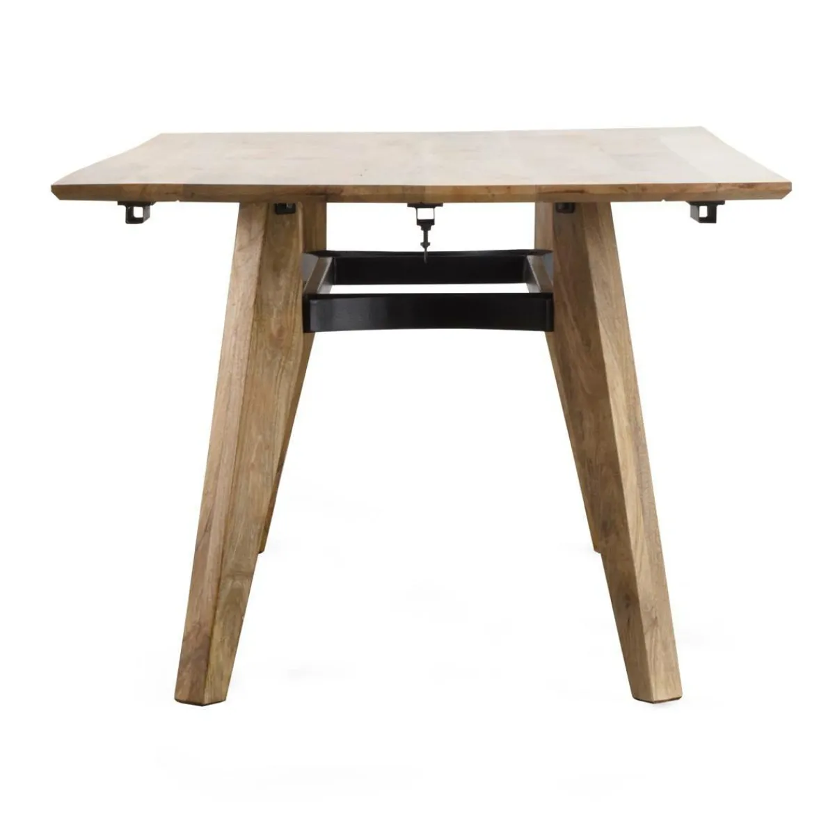 Made in Meubles Table à manger avec allonges en bois de manguier Wood