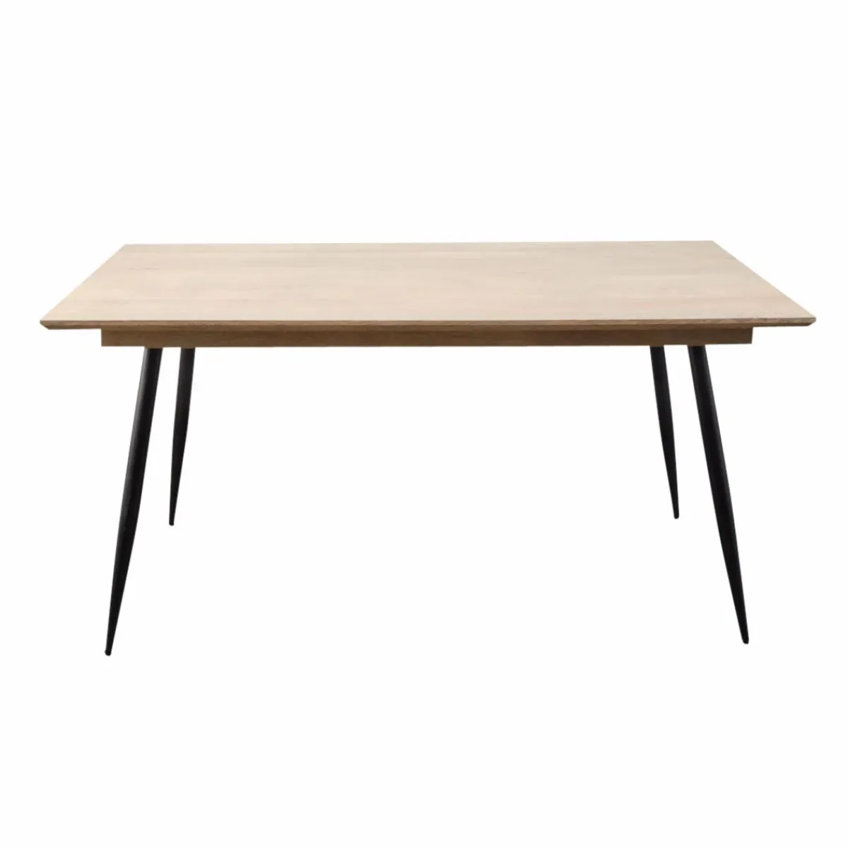 Made in Meubles Table à manger avec allonges en bois de manguier Pia