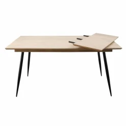 Made in Meubles Table à manger avec allonges en bois de manguier Pia