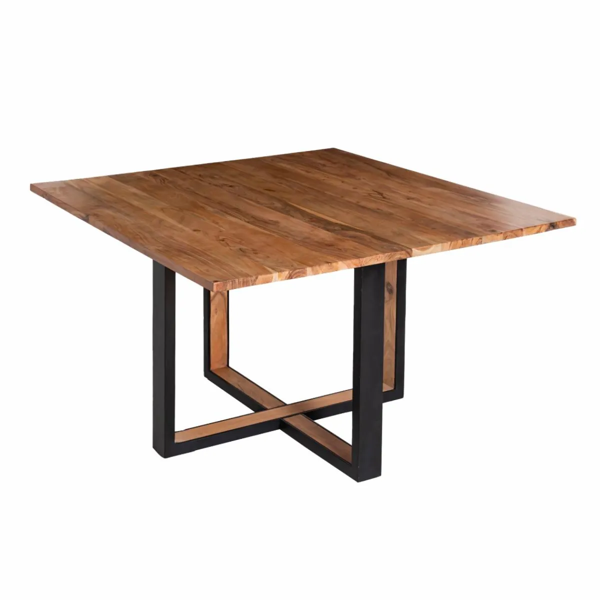 Made in Meubles Table à manger en bois d'acacia Laurie