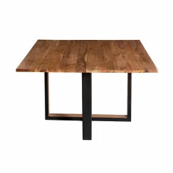 Made in Meubles Table à manger en bois d'acacia Laurie