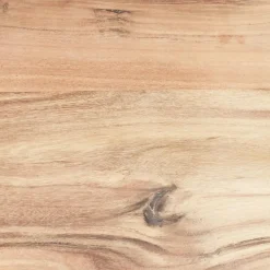 Made in Meubles Table à manger en bois d'acacia et métal Tree