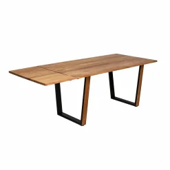 Made in Meubles Table à manger en bois d'acacia Léandre