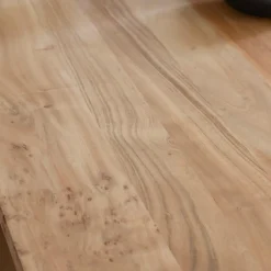 Made in Meubles Table à manger en bois d'acacia Léandre