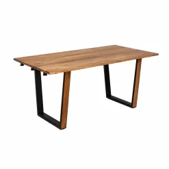 Made in Meubles Table à manger en bois d'acacia Léandre