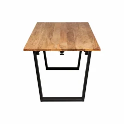 Made in Meubles Table à manger en bois d'acacia Léandre