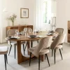 Made in Meubles Table à manger en bois d'acacia Azure
