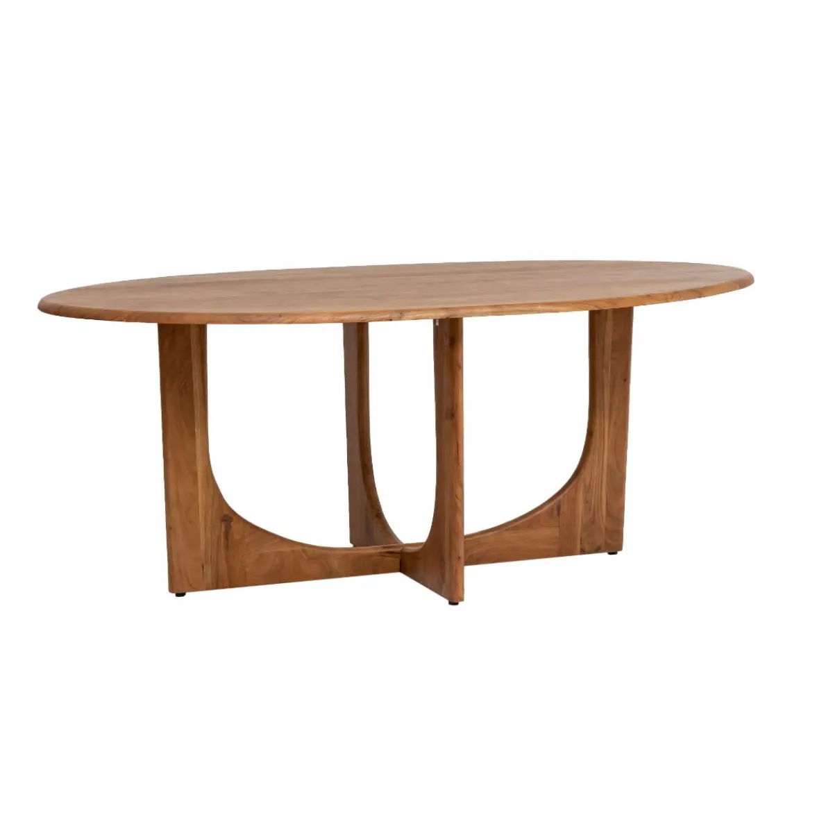 Made in Meubles Table à manger en bois d'acacia Azure