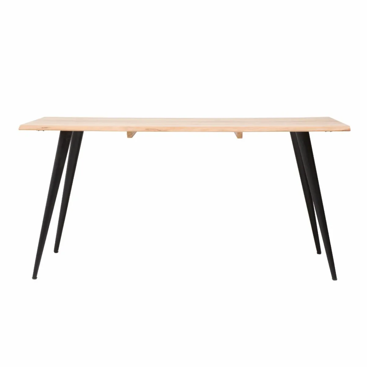 Made in Meubles Table à manger en bois d'acacia pieds compas Tree