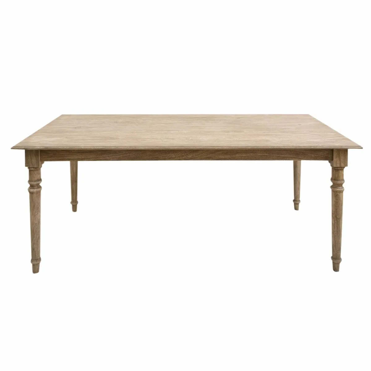 Made in Meubles Table à manger en bois de manguier Louis