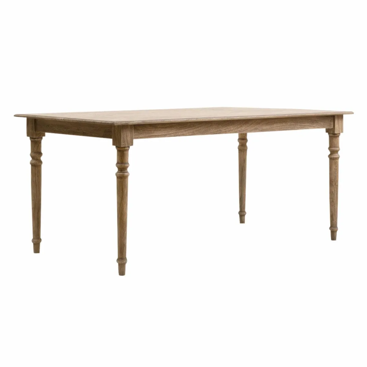 Made in Meubles Table à manger en bois de manguier Louis