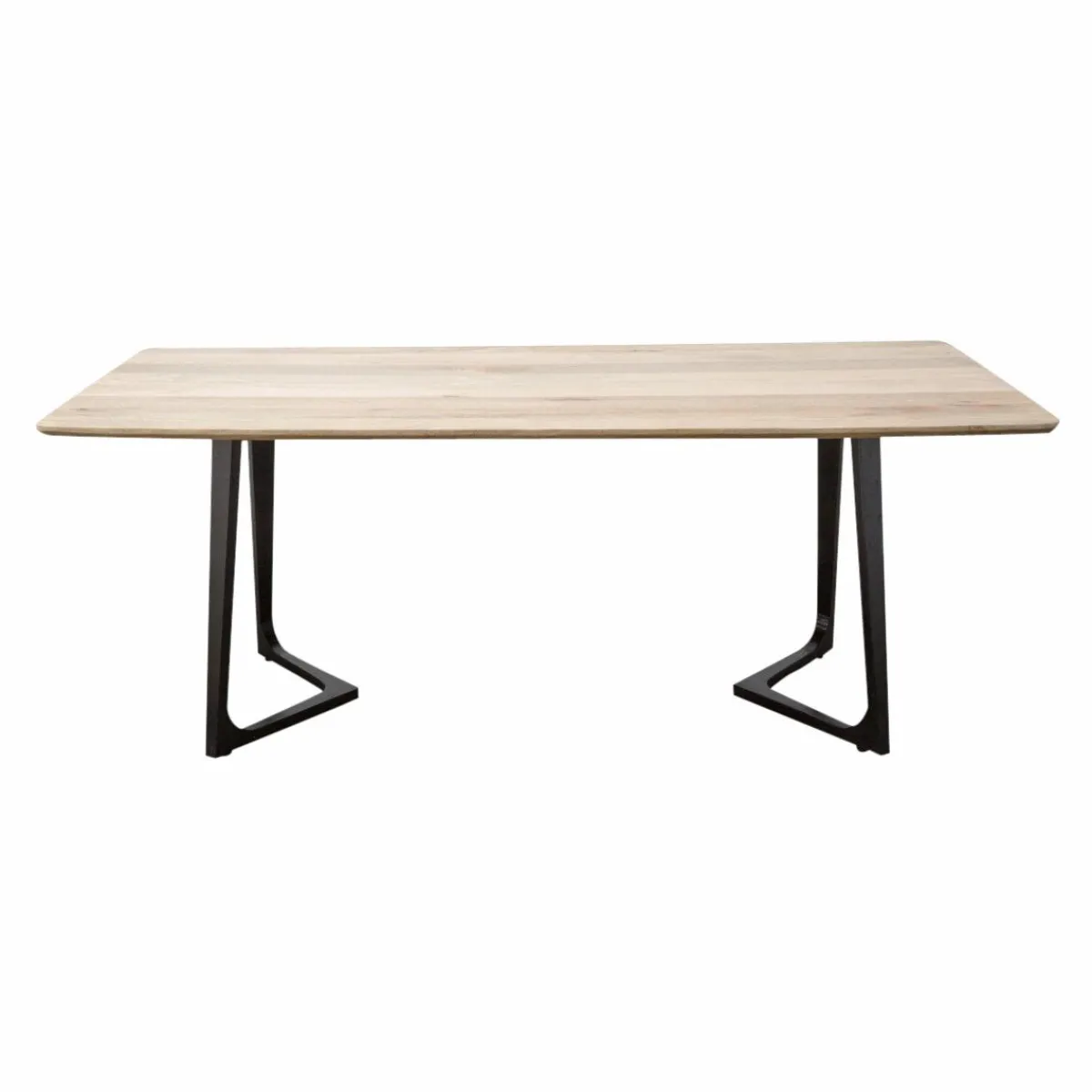 Made in Meubles Table à manger en bois de manguier Suzon