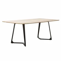 Made in Meubles Table à manger en bois de manguier Suzon