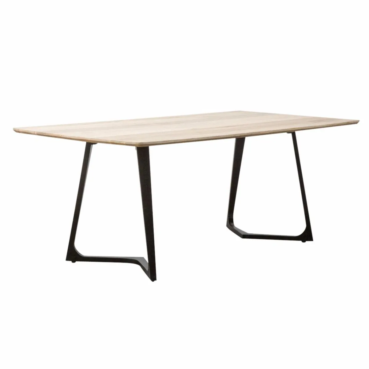 Made in Meubles Table à manger en bois de manguier Suzon