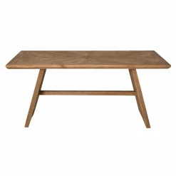 Made in Meubles Table à manger en bois recyclé Blaise