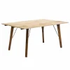 Made in Meubles Table à manger en manguier Clarisse