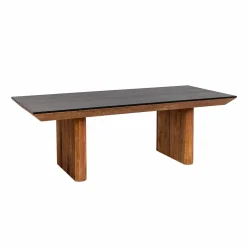 Made in Meubles Table à manger en pin recyclé Constance