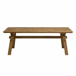 Made in Meubles Table à manger en pin recyclé Blaise