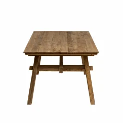 Made in Meubles Table à manger en pin recyclé Blaise