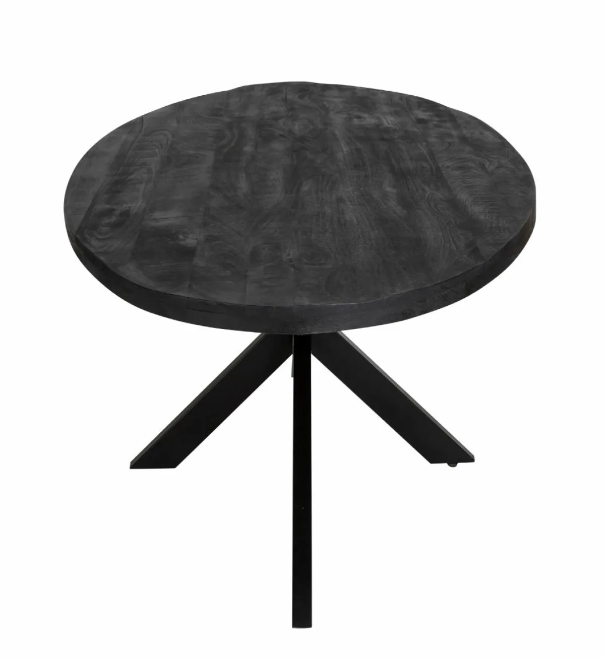 Made in Meubles Table à manger ovale en bois de manguier Amor