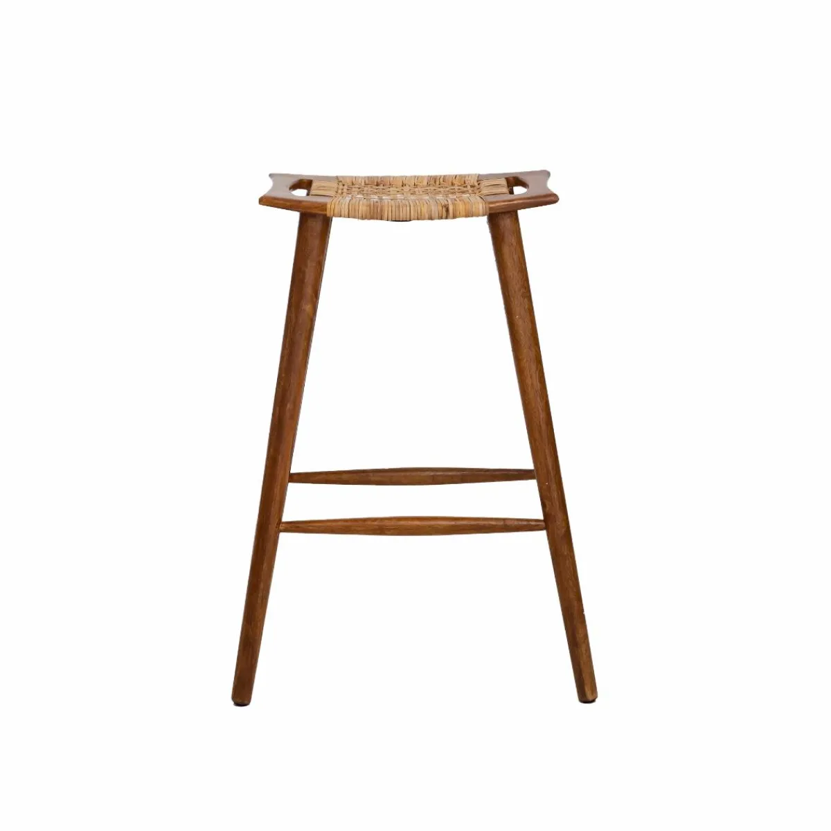 Made in Meubles Tabouret de bar en manguier Suzanna