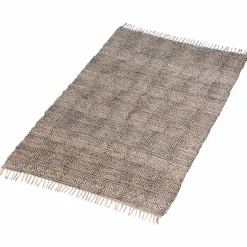 Made in Meubles Tapis en jute et coton Antonia