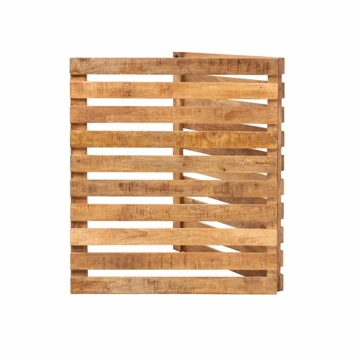 Made in Meubles Tête de lit en bois avec étagère Marais