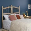 Made in Meubles Tête de lit en bois de manguier 160cm Salomé
