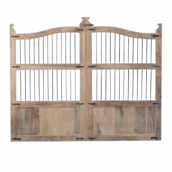 Made in Meubles Tête de lit en bois de manguier 160cm Salomé