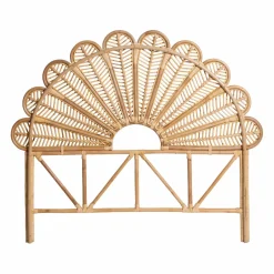 Made in Meubles Tête de lit en rotin naturel Rattan