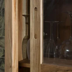 Made in Meubles Vaisselier en bois d'acacia Salta