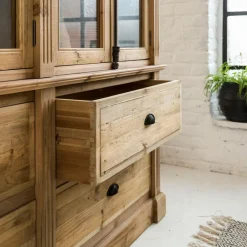 Made in Meubles Vaisselier en bois recyclé Alba