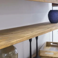 Made in Meubles Vaisselier en bois recyclé 190cm Blaise